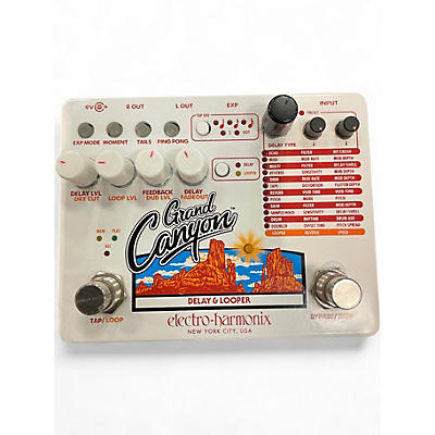 Used Electro-Harmonix Grand Canyon Delay and Looper Effect Pedal