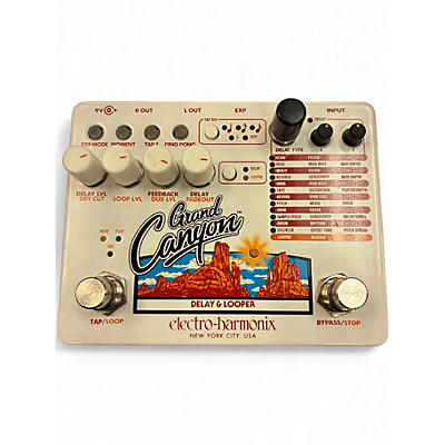 Used Electro-Harmonix Grand Canyon Delay and Looper Effect Pedal