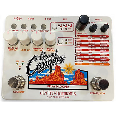 Used Electro-Harmonix Grand Canyon Delay and Looper Effect Pedal