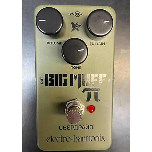 Electro-Harmonix Used Electro-Harmonix Green Russian Big Muff Pi Fuzz Effect Pedal