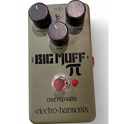 Electro-Harmonix Used Electro-Harmonix Green Russian Big Muff Pi Fuzz Effect Pedal