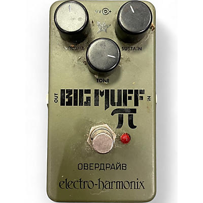 Electro-Harmonix Used Electro-Harmonix Green Russian Big Muff Pi Fuzz Effect Pedal