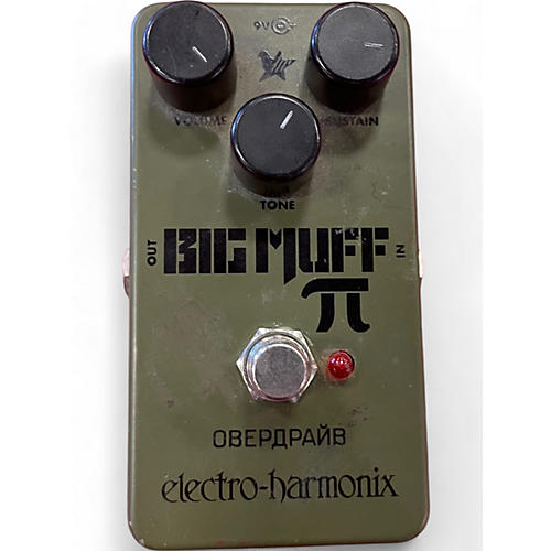 Electro-Harmonix Used Electro-Harmonix Green Russian Big Muff Pi Fuzz Effect Pedal