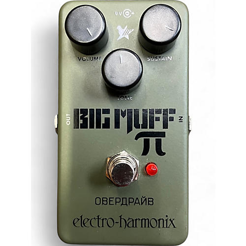 Electro-Harmonix Used Electro-Harmonix Green Russian Big Muff Pi Fuzz Effect Pedal