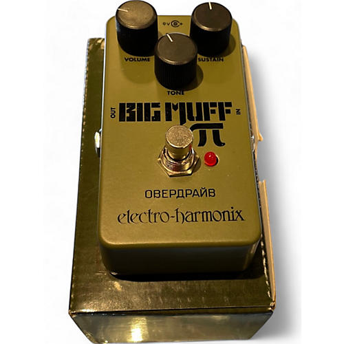 Electro-Harmonix Used Electro-Harmonix Green Russian Big Muff Pi Fuzz Effect Pedal