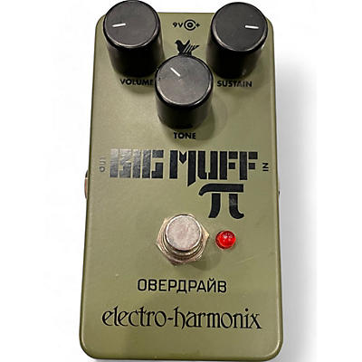 Electro-Harmonix Used Electro-Harmonix Green Russian Big Muff Pi Fuzz Effect Pedal