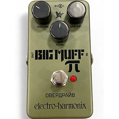 Electro-Harmonix Used Electro-Harmonix Green Russian Big Muff Pi Fuzz Effect Pedal