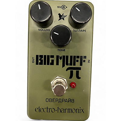 Electro-Harmonix Used Electro-Harmonix Green Russian Big Muff Pi Fuzz Effect Pedal