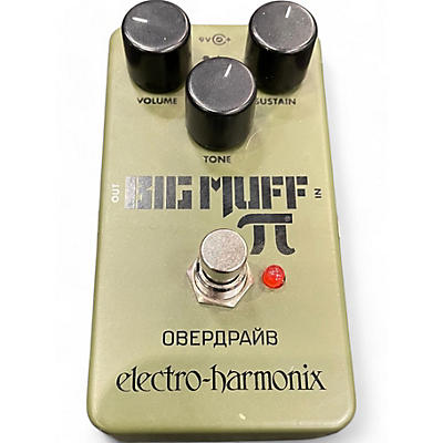 Electro-Harmonix Used Electro-Harmonix Green Russian Big Muff Pi Fuzz Effect Pedal