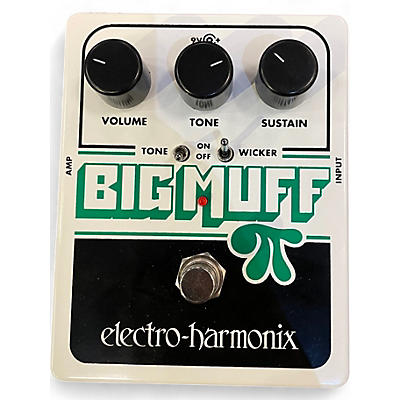 Used Electro-Harmonix Green Russian Big Muff Pi Fuzz Effect Pedal