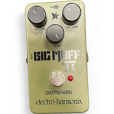 Electro-Harmonix Used Electro-Harmonix Green Russian Big Muff Pi Fuzz Effect Pedal