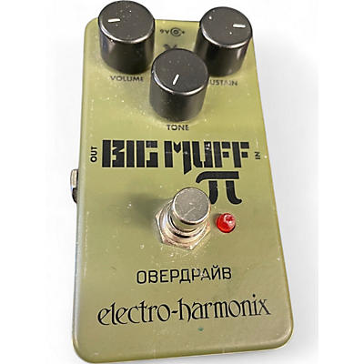 Electro-Harmonix Used Electro-Harmonix Green Russian Big Muff Pi Fuzz Effect Pedal