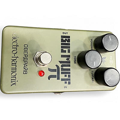 Used Electro-Harmonix Green Russian Big Muff Pi Fuzz Effect Pedal