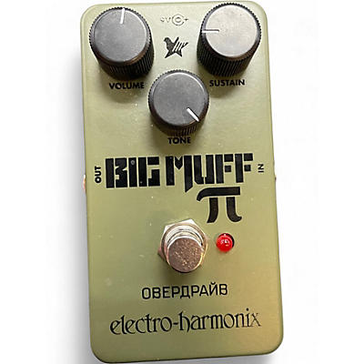 Used Electro-Harmonix Green Russian Big Muff Pi Fuzz Effect Pedal