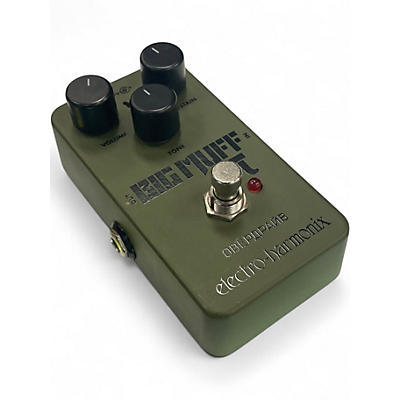 Used Electro-Harmonix Green Russian Big Muff Pi Fuzz Effect Pedal