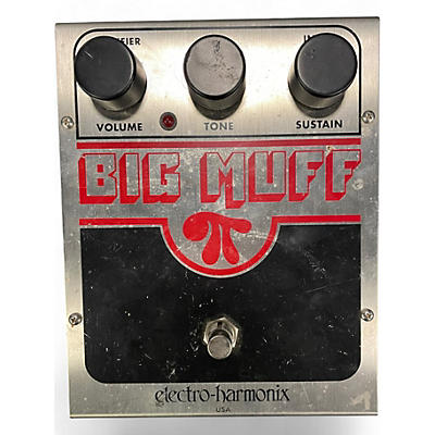 Used Electro-Harmonix Green Russian Big Muff Pi Fuzz Effect Pedal