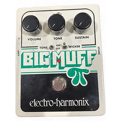 Used Electro-Harmonix Green Russian Big Muff Pi Fuzz Effect Pedal