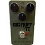 Used Electro-Harmonix Green Russian Big Muff Pi Fuzz Effect Pedal