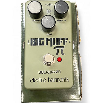 Used Electro-Harmonix Green Russian Big Muff Pi Reissue Effect Pedal