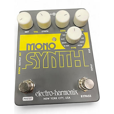 Used Electro-Harmonix Guitar Mono Synth Effect Pedal