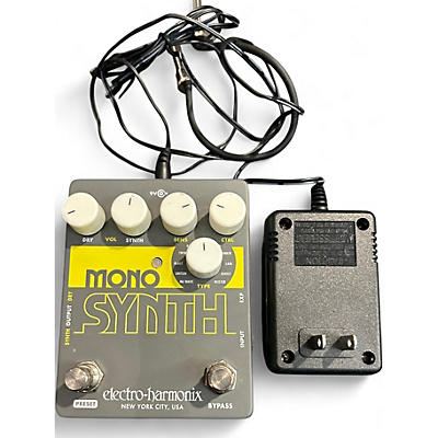 Used Electro-Harmonix Guitar Mono Synth Effect Pedal