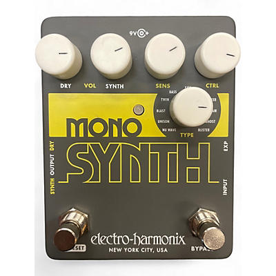 Used Electro-Harmonix Guitar Mono Synth Effect Pedal