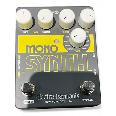 Used Electro-Harmonix Guitar Mono Synth Effect Pedal