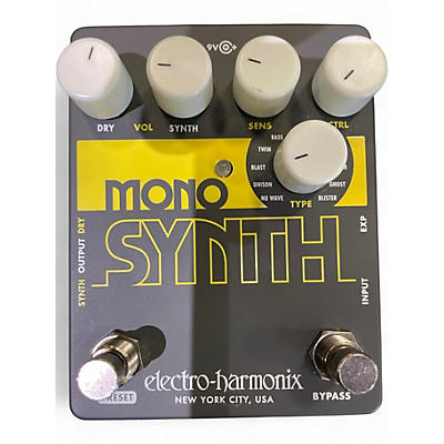 Used Electro-Harmonix Guitar Mono Synth Effect Pedal