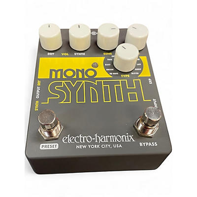 Used Electro-Harmonix Guitar Mono Synth Effect Pedal
