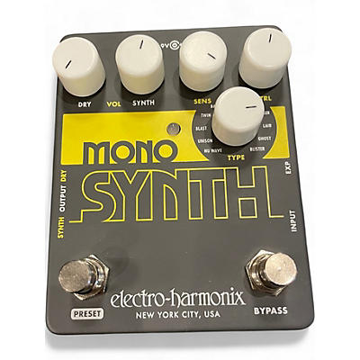 Used Electro-Harmonix Guitar Mono Synth Effect Pedal