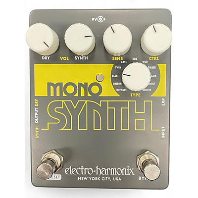 Used Electro-Harmonix Guitar Mono Synth Effect Pedal