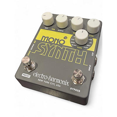 Used Electro-Harmonix Guitar Mono Synth Effect Pedal