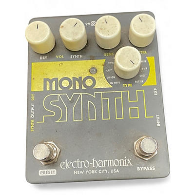 Used Electro-Harmonix Guitar Mono Synth Effect Pedal