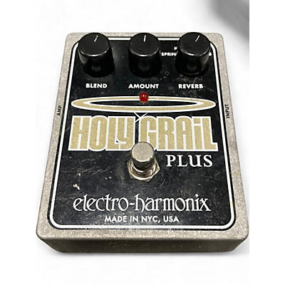 Used Electro-Harmonix Holy Grail Plus Reverb Effect Pedal