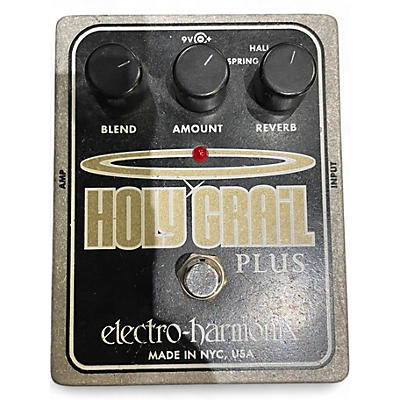 Used Electro-Harmonix Holy Grail Plus Reverb Effect Pedal