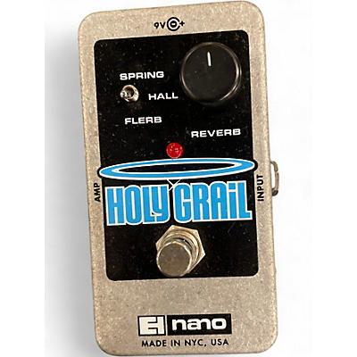 Used Electro-Harmonix Holy Grail Reverb Effect Pedal