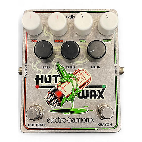 Used Electro-Harmonix Hot Wax Multi Overdrive Effect Pedal