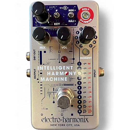 Used Electro-Harmonix Intelligent Harmony Machine Effect Pedal