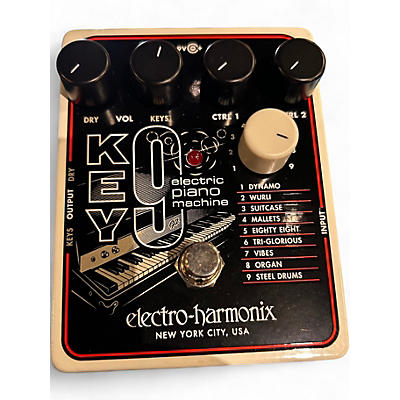 Used Electro-Harmonix Key9 Electric Piano Machine Effect Pedal