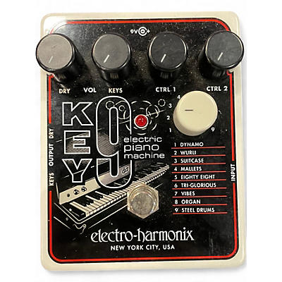 Used Electro-Harmonix Key9 Electric Piano Machine Effect Pedal