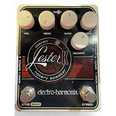 Used Electro-Harmonix Lester K Stereo Rotary Speaker Effect Pedal