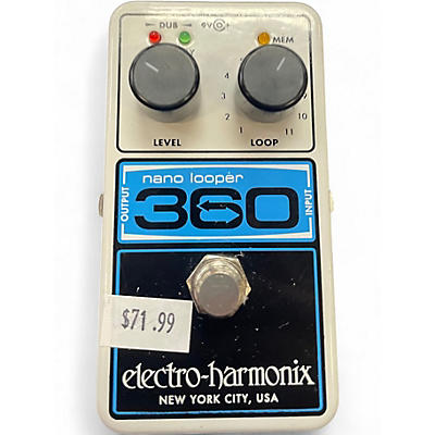 Used Electro-Harmonix Looper 360 Nano Pedal