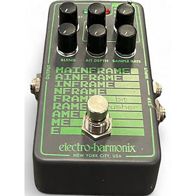 Used Electro-Harmonix MAINFRAME BIT CRUSHER Effect Pedal