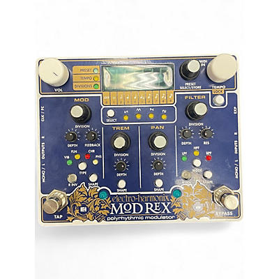 Used Electro-Harmonix MOD REX POLYRYTHMIC MODULATOR Effect Pedal