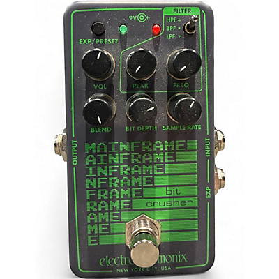 Used Electro-Harmonix Mainframe Bit Crusher Effect Pedal