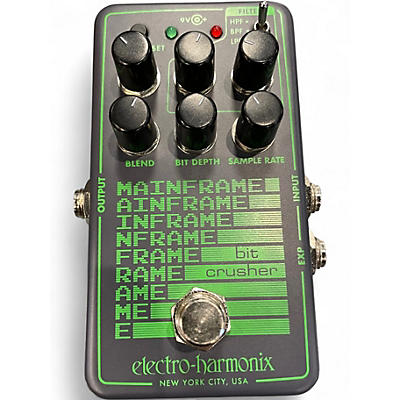 Used Electro-Harmonix Mainframe Bit Crusher Pedal