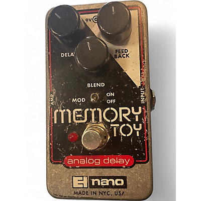 Used Electro-Harmonix Memory Toy Analog Delay Effect Pedal