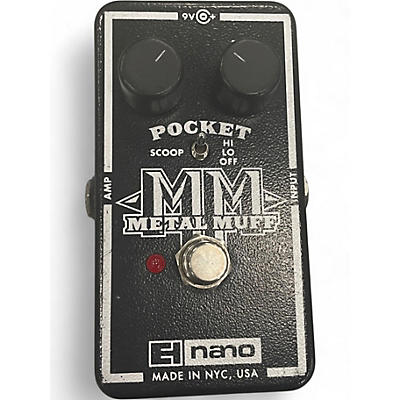 Used Electro-Harmonix Metal Muff Distortion Effect Pedal