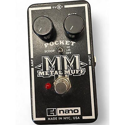 Used Electro-Harmonix Metal Muff Distortion Effect Pedal
