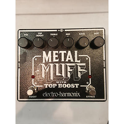 Electro-Harmonix Used Electro-Harmonix Metal Muff Distortion With Top Boost Effect Pedal